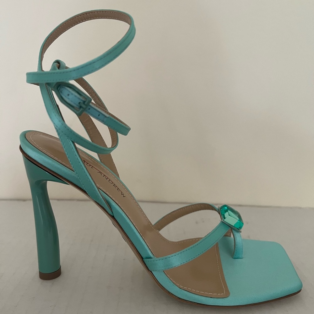 Paul Andrew Crystal & Leather Sandals - Picture 8 of 16
